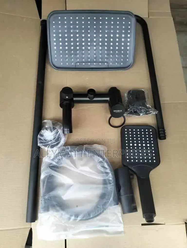 Black Brimix Shower Mixer