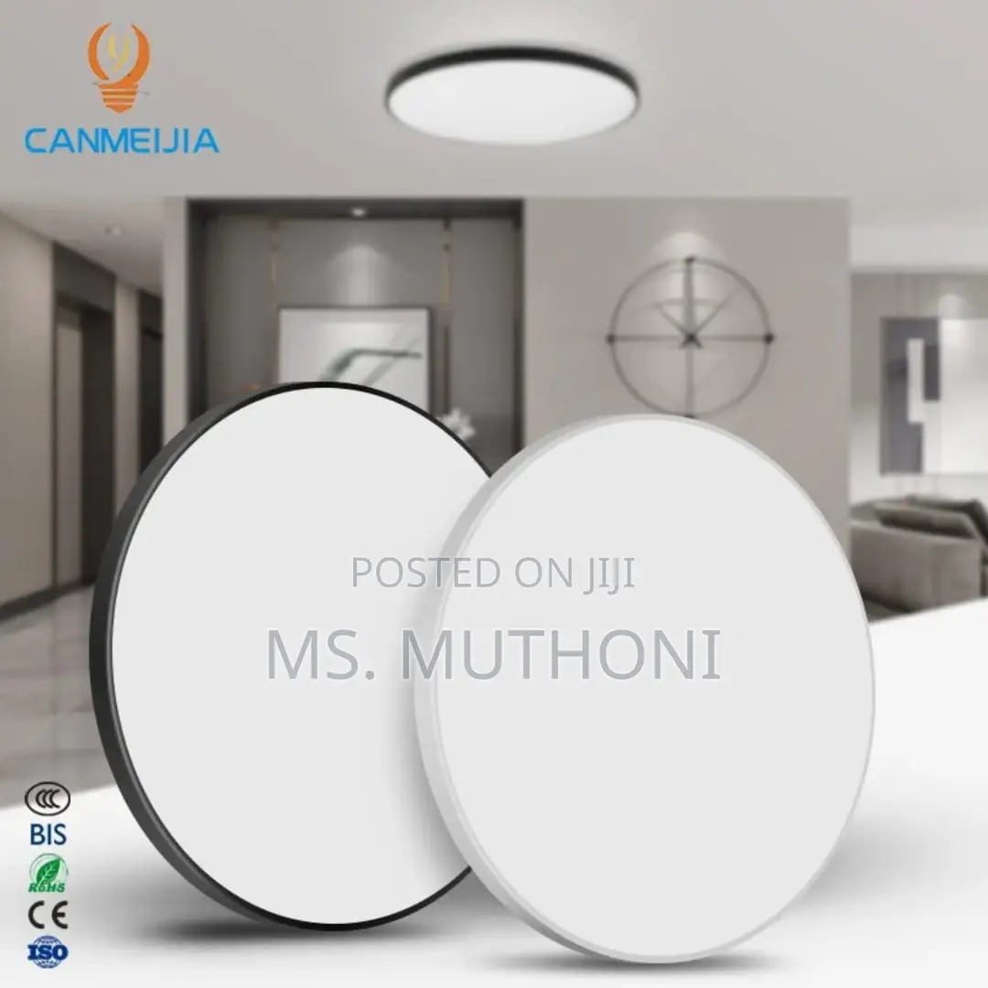 Modern, Ultra-Slim, Round Flush Mount Led Ceiling Light
