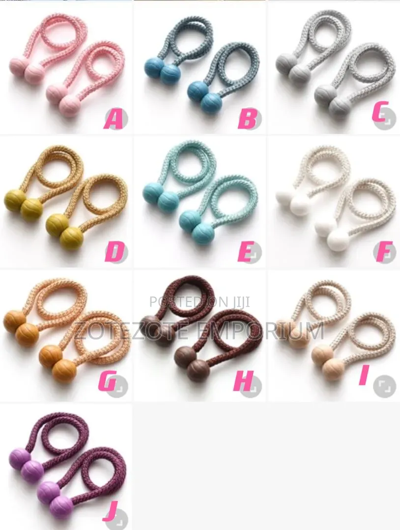 Magnetic Curtain Tie Backs/Holders