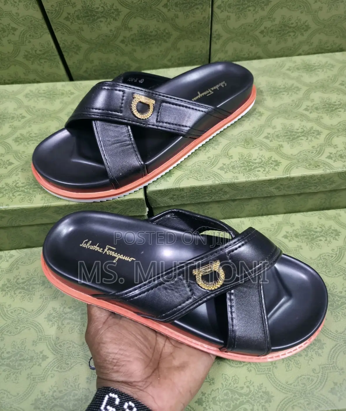 Salvatore Men Sandal Size 40-45