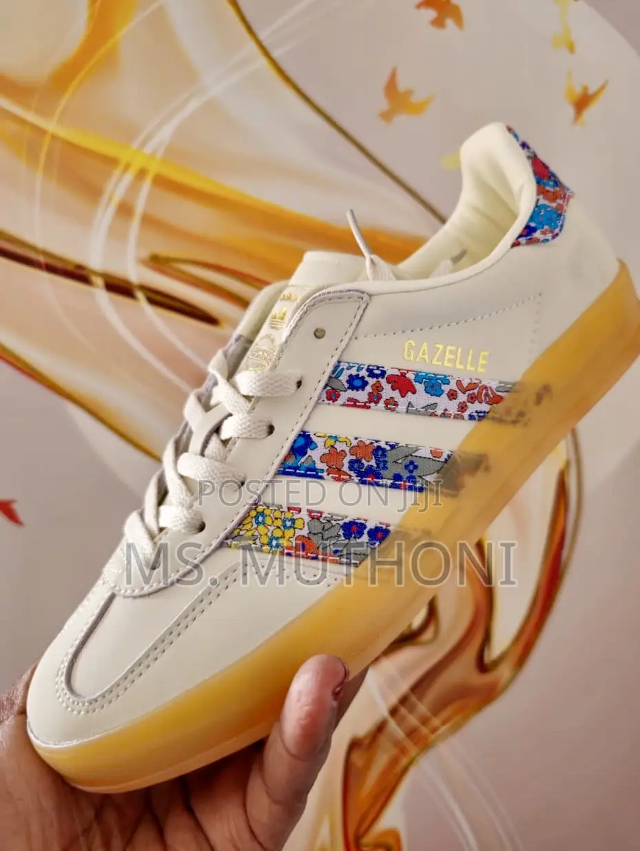 Floral Ladies Adidas Gazelle Liberty London Size 37-42