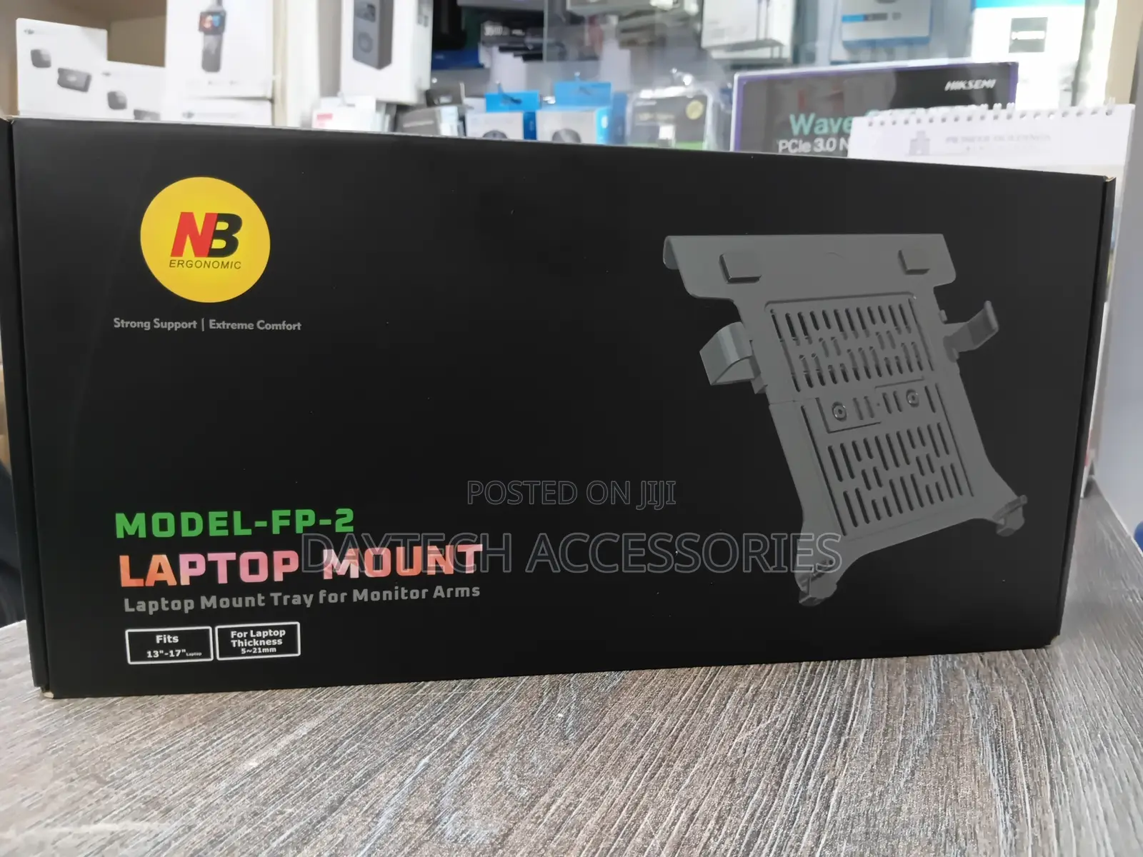 2-in-1 Dual Desk Arm Mount for Laptop 17-27′′ Monitor/S (F160 – Fp2)