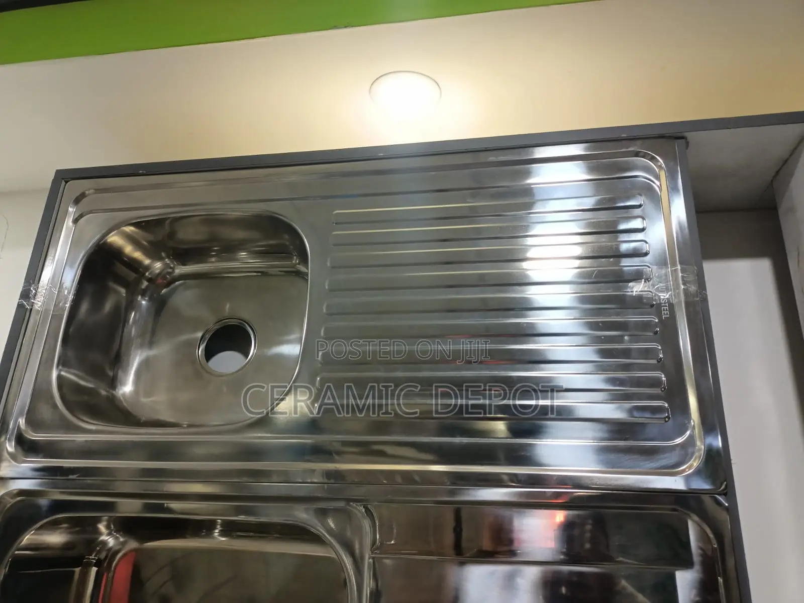 S.S Sink Bowl Single Drain