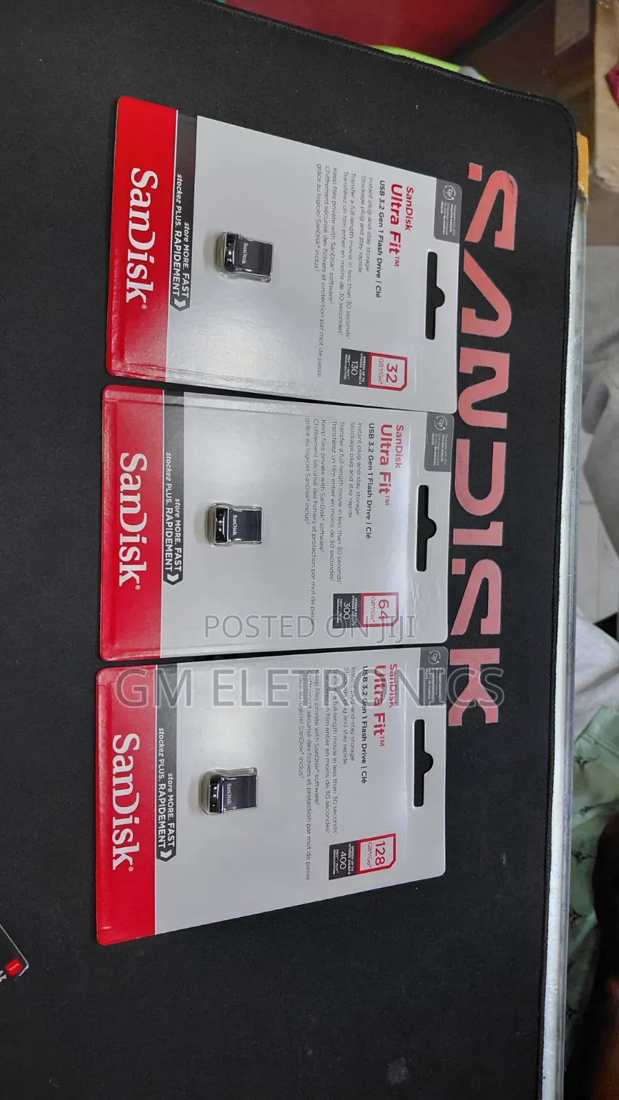Sandisk Ultra Fit Usb 3.2 Drive For; 32gb, 64gb 128gb.