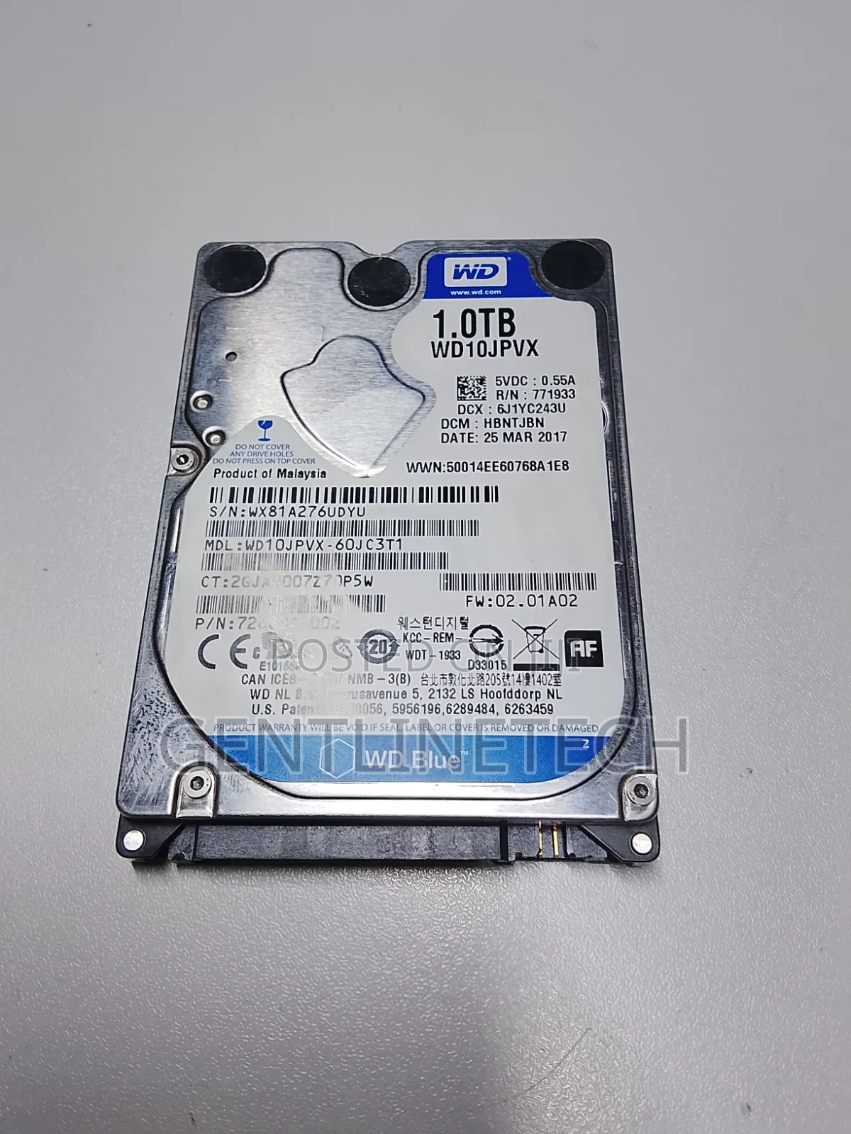 Wd 1tb Laptop HDD Sata 2.5” – Fast Durable