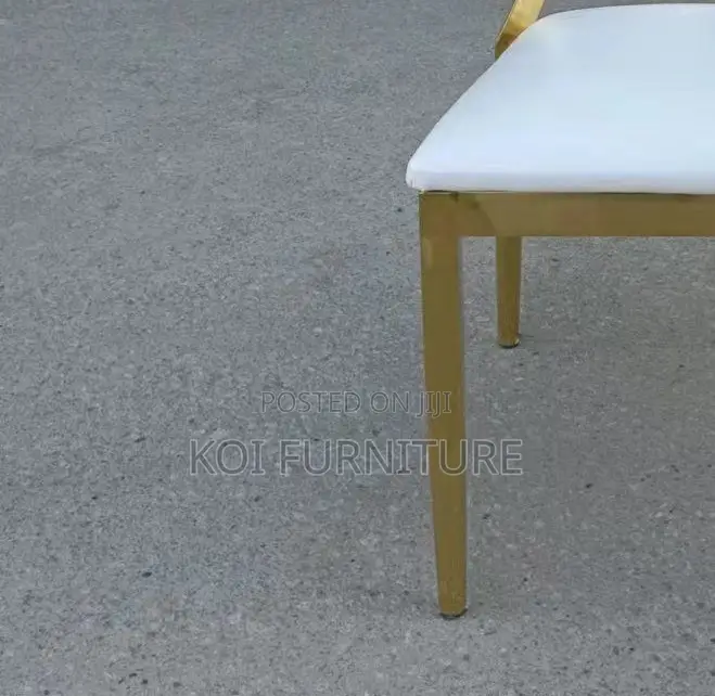 Dining Chairs; Armless Golden Home Dining Chairs