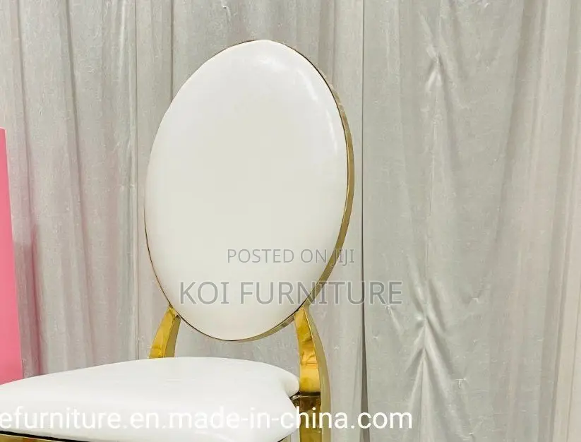 Dining Chairs; Armless Golden Home Dining Chairs