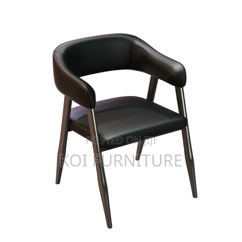 Home Chairs; Black Style Restaurant Home Chairs