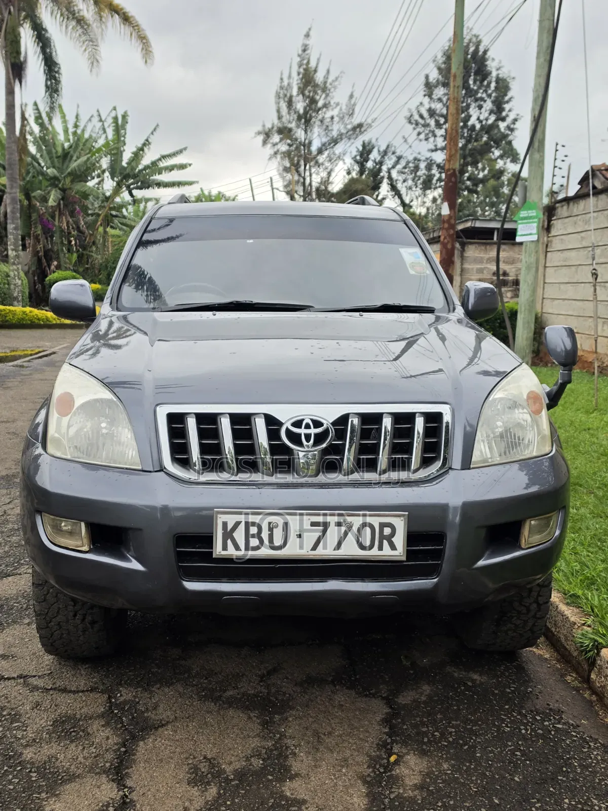 Toyota Land Cruiser Prado 4.0 V6 5dr 2006 Gray