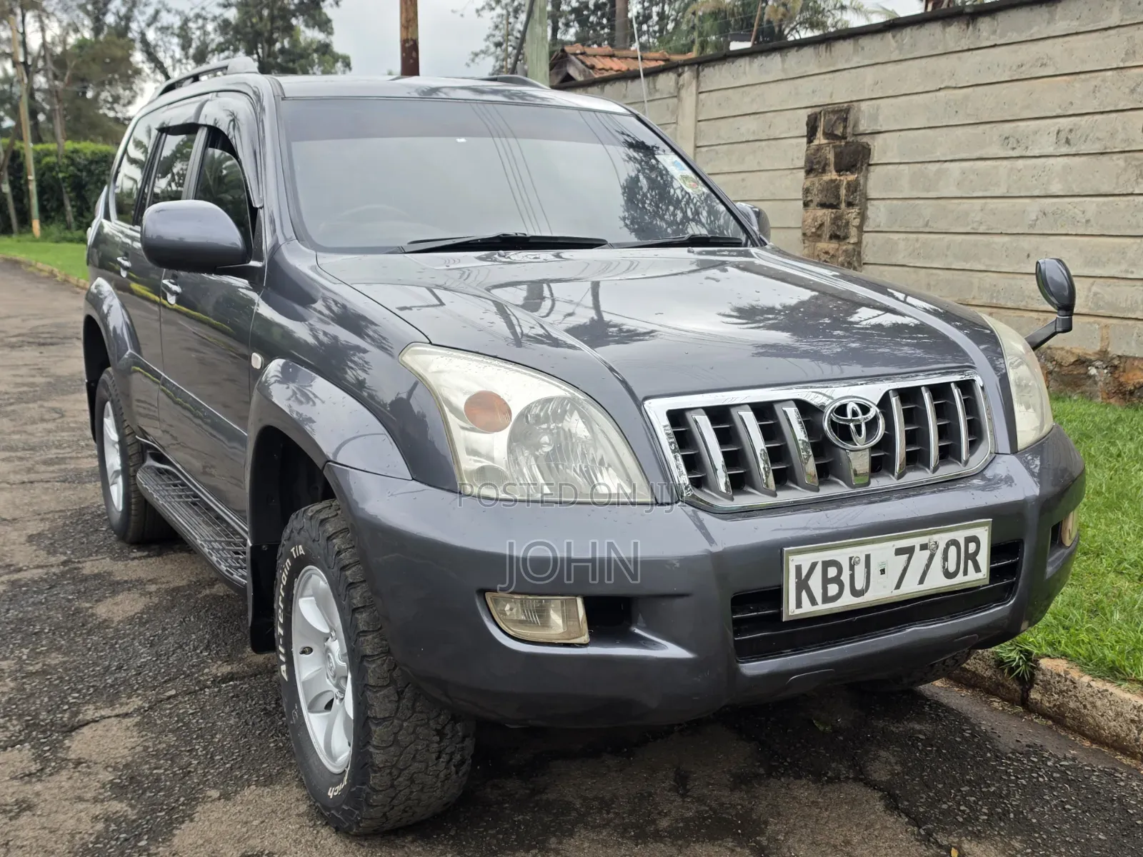 Toyota Land Cruiser Prado 4.0 V6 5dr 2006 Gray
