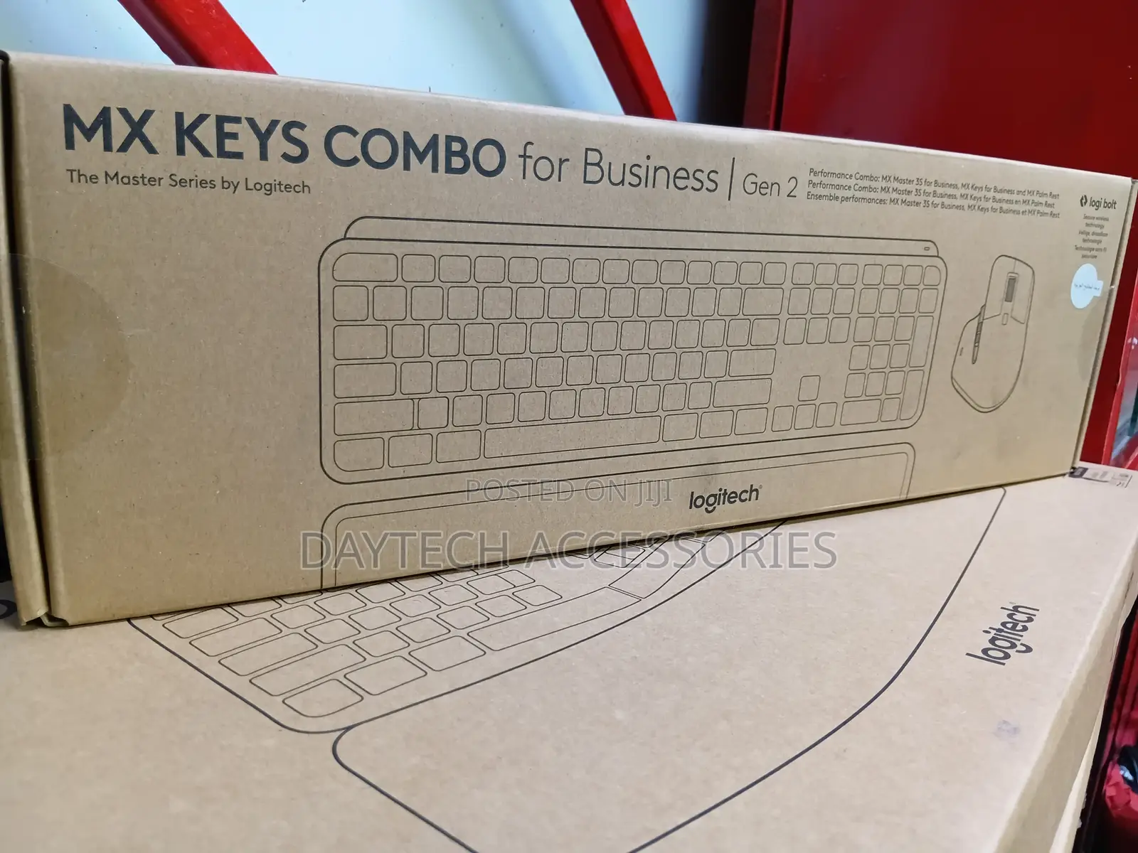 Logitech Mx Keys Combo for Business Gen 2 Keyboard and Mouse Set.