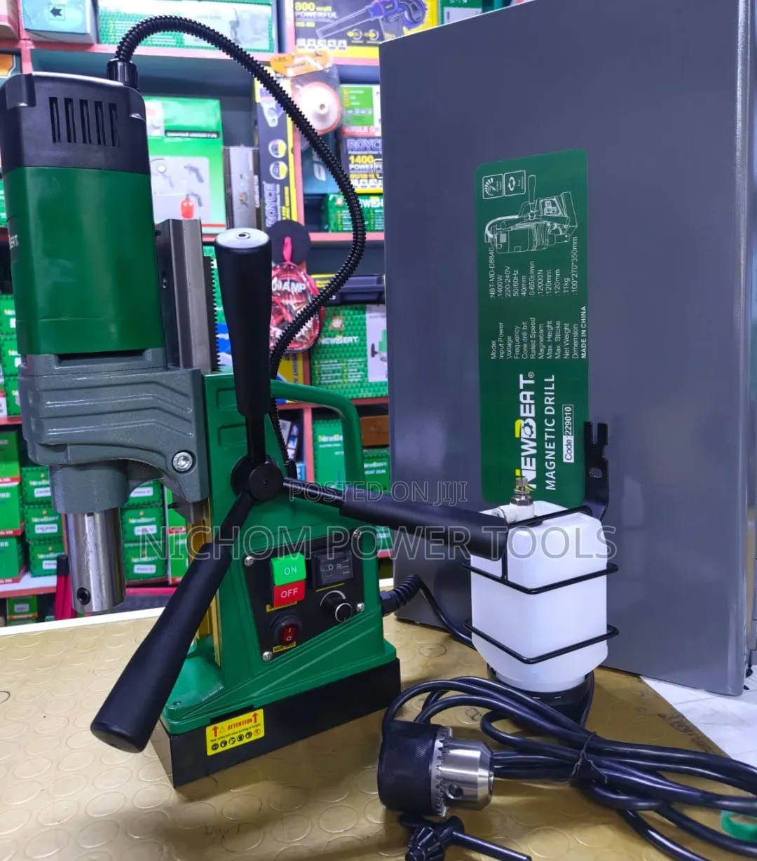 Newbeat Magnetic Drill 16mm/1400watts Magnetic Drill