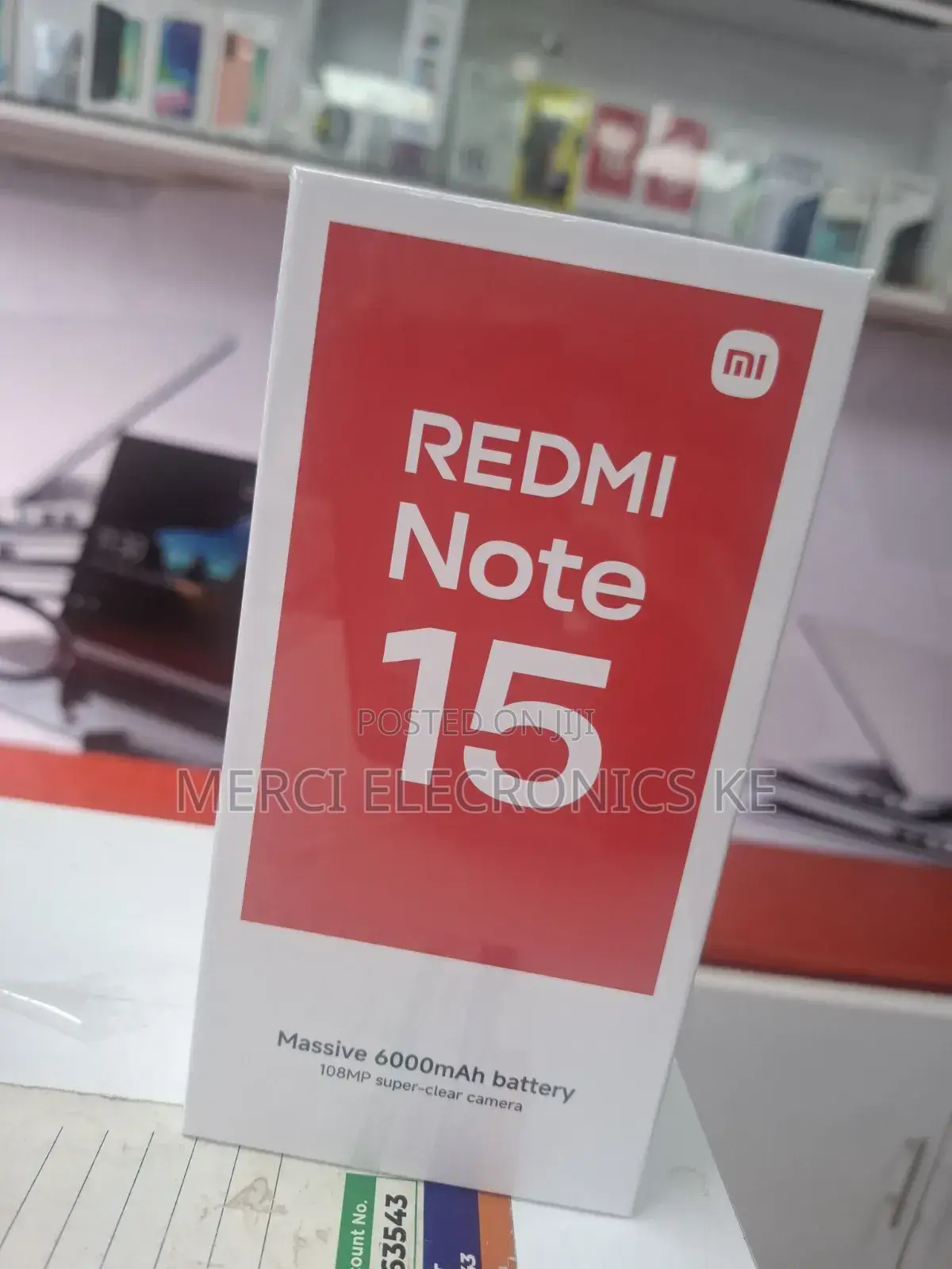 New Xiaomi Redmi Note 15 128 GB Red