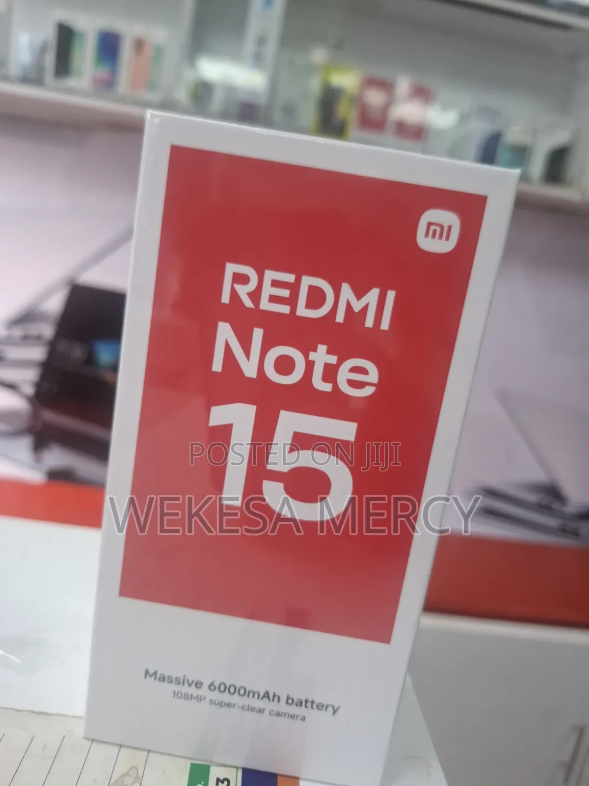 New Xiaomi Redmi Note 15 128 GB Red