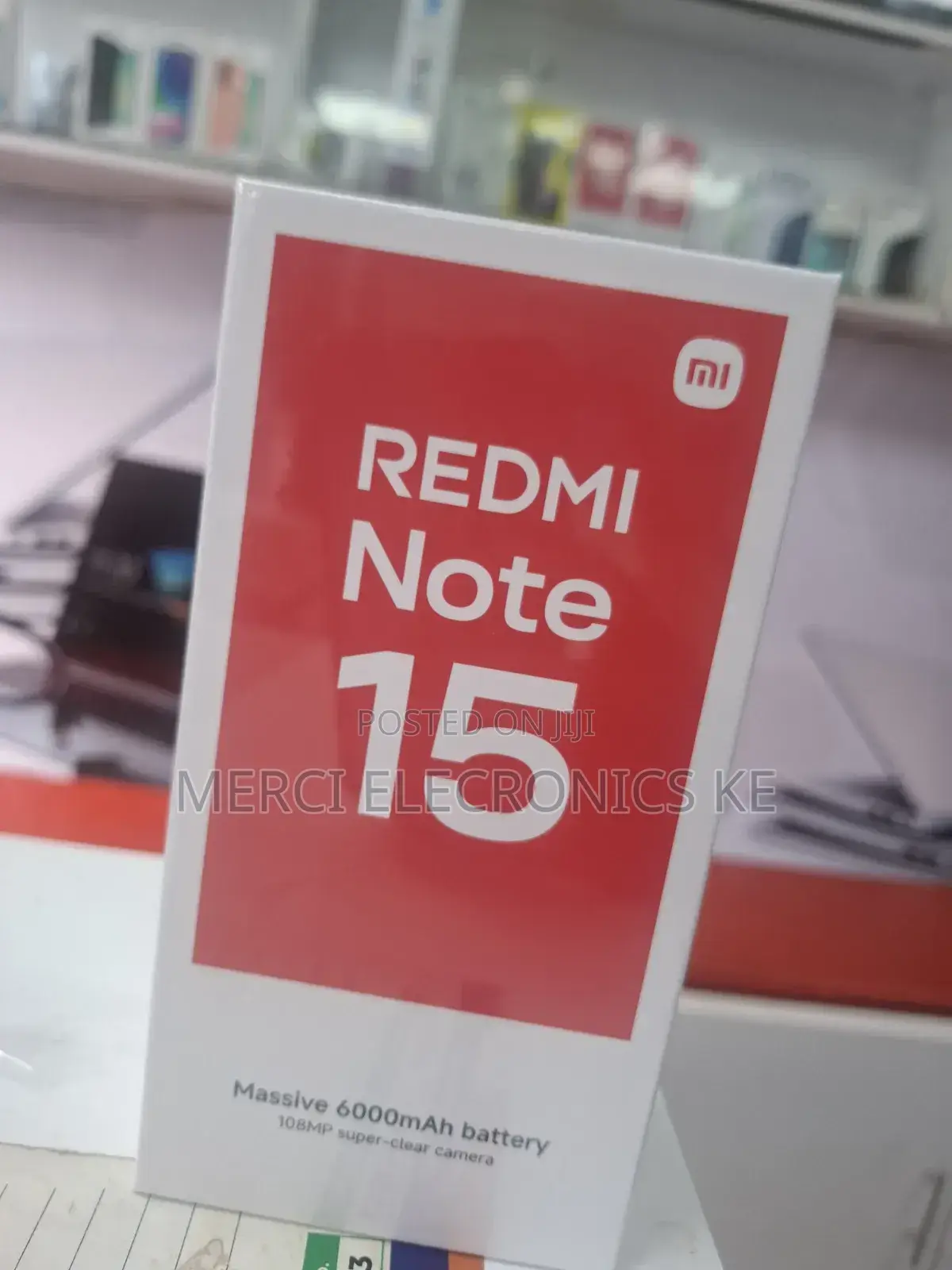 New Xiaomi Redmi Note 15 128 GB Red