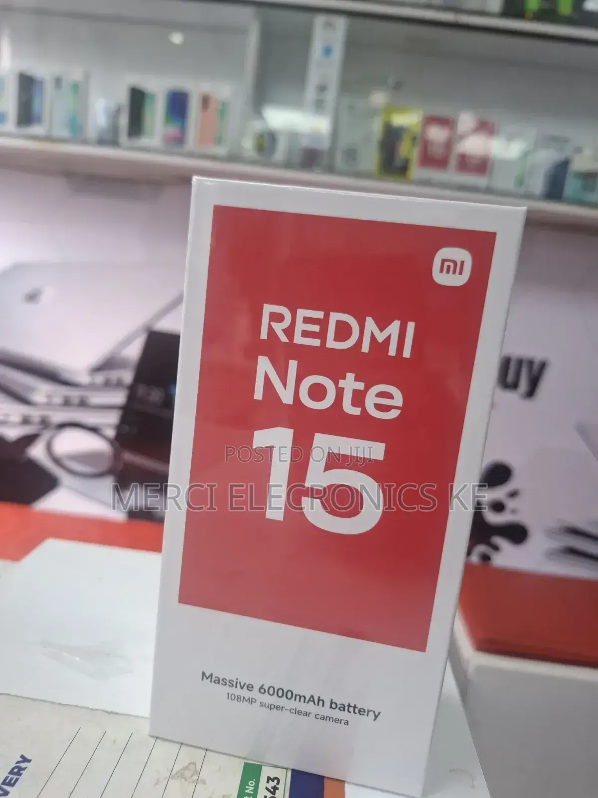 New Xiaomi Redmi Note 15 128 GB Red
