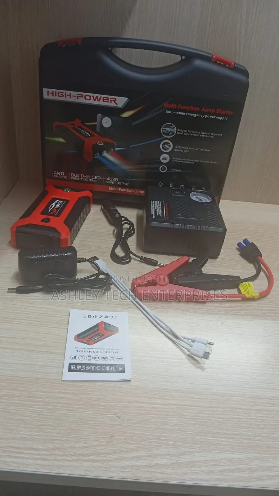 Smart Portable Jump Start Device
