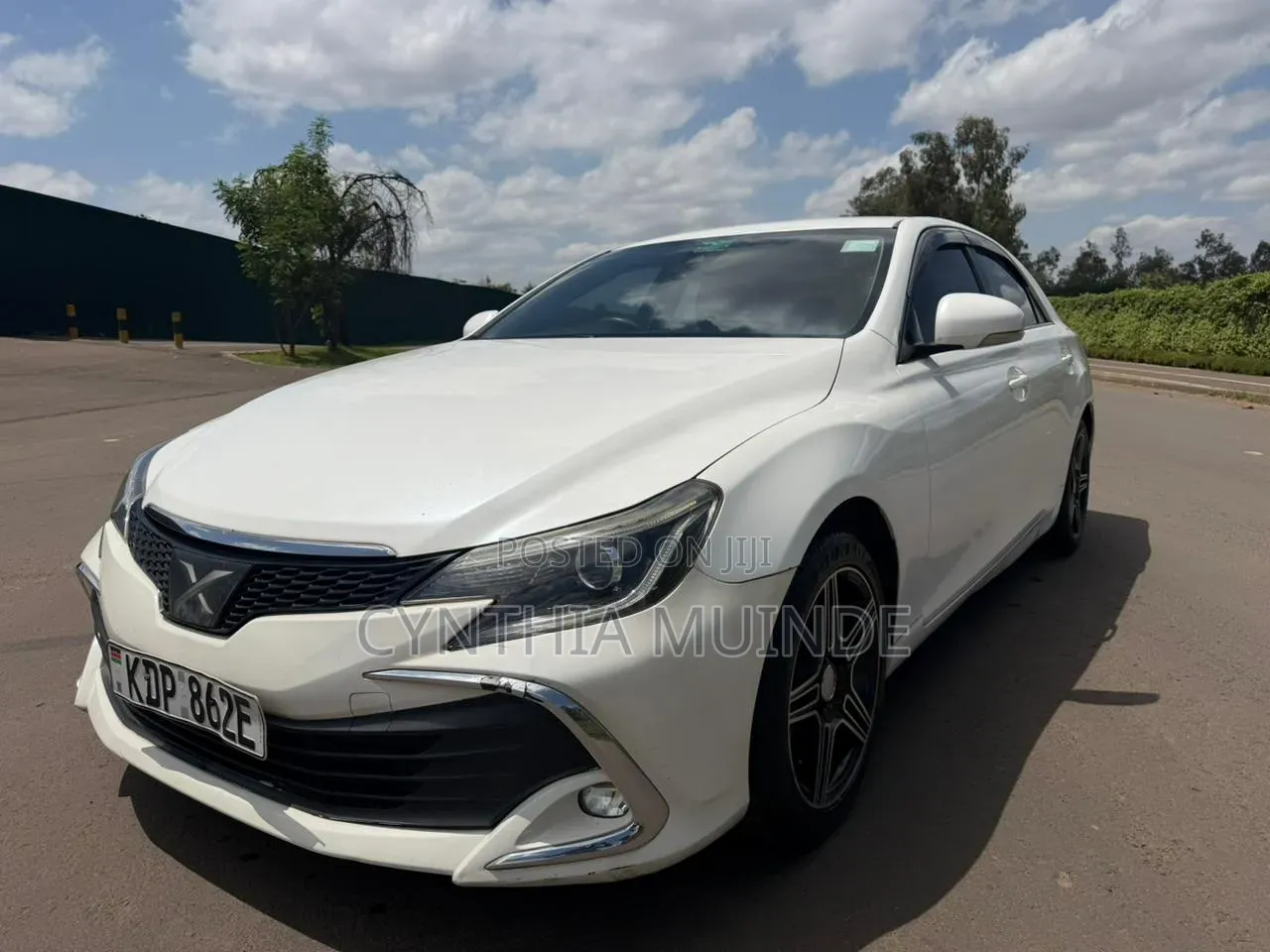 Toyota Mark X 2017 White