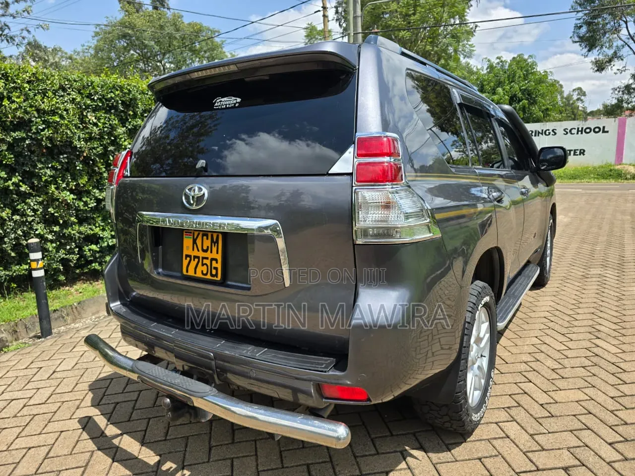 Toyota Land Cruiser Prado 2010 Gray