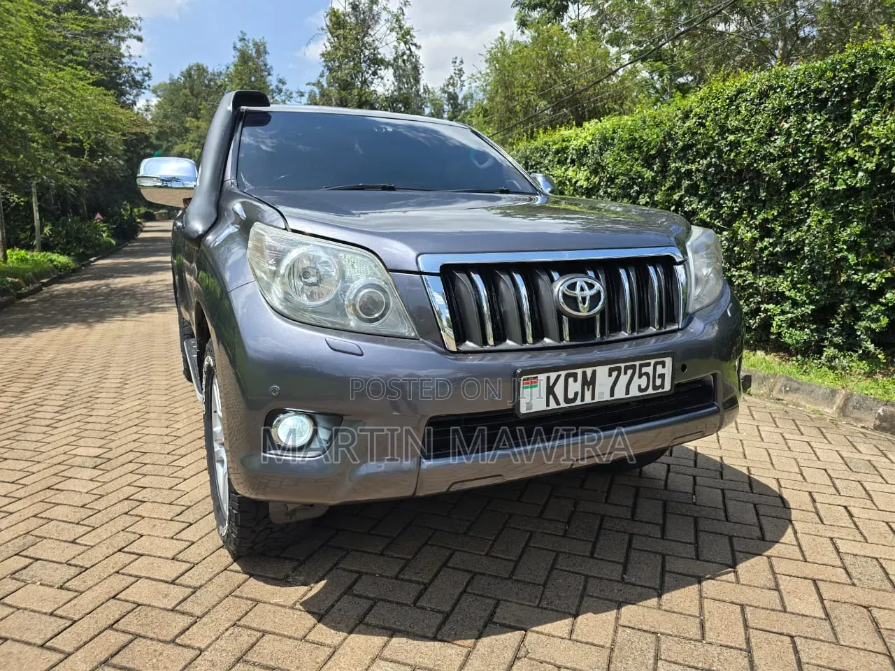 Toyota Land Cruiser Prado 2010 Gray