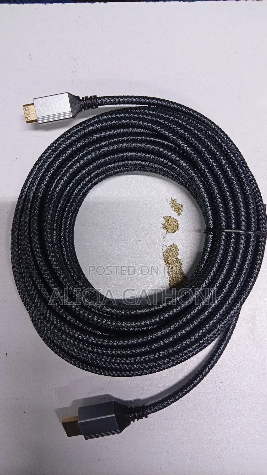 Mini Hdmi 10mtrs4k Cable (Braided)