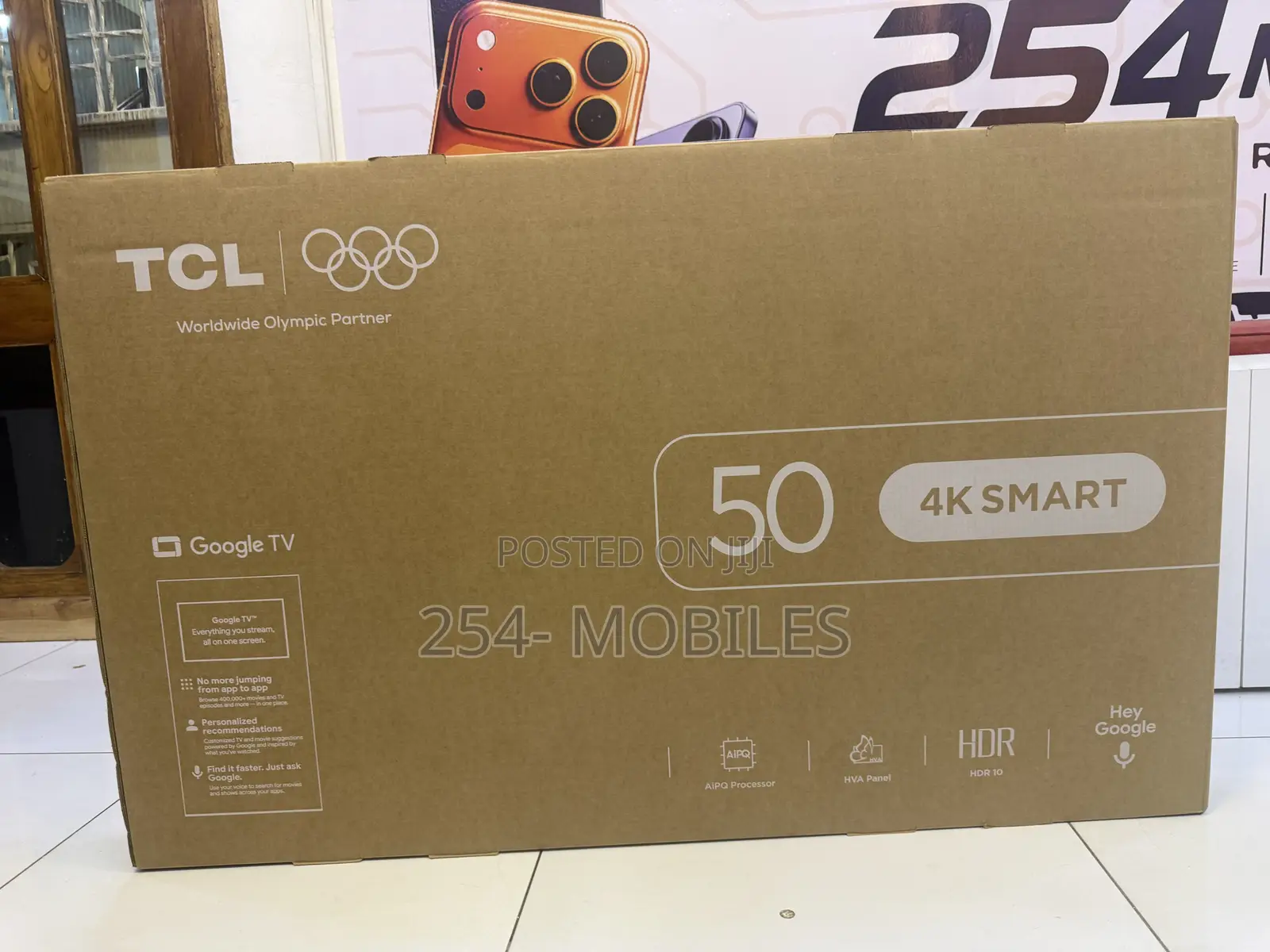 TCL 50v6d 50 Inch Direct Led HDR Smart Tv (2026
