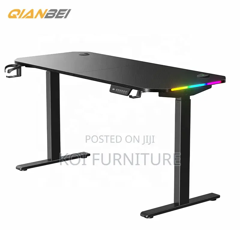 Office Desk; 1.8 Meters Adjustable Electric Home Gamers Computer Desk