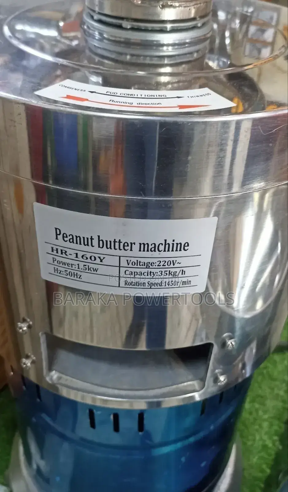 Peanut Butter Machine
