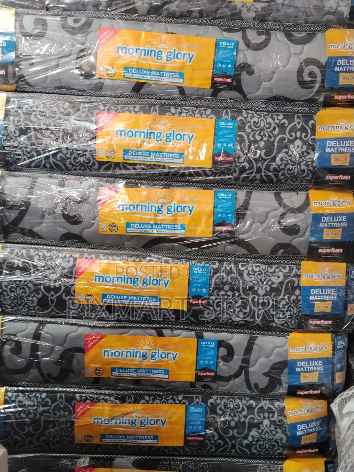 Morning Glory Firm Support Mattress 4x6 Quilted, 8 Inches
