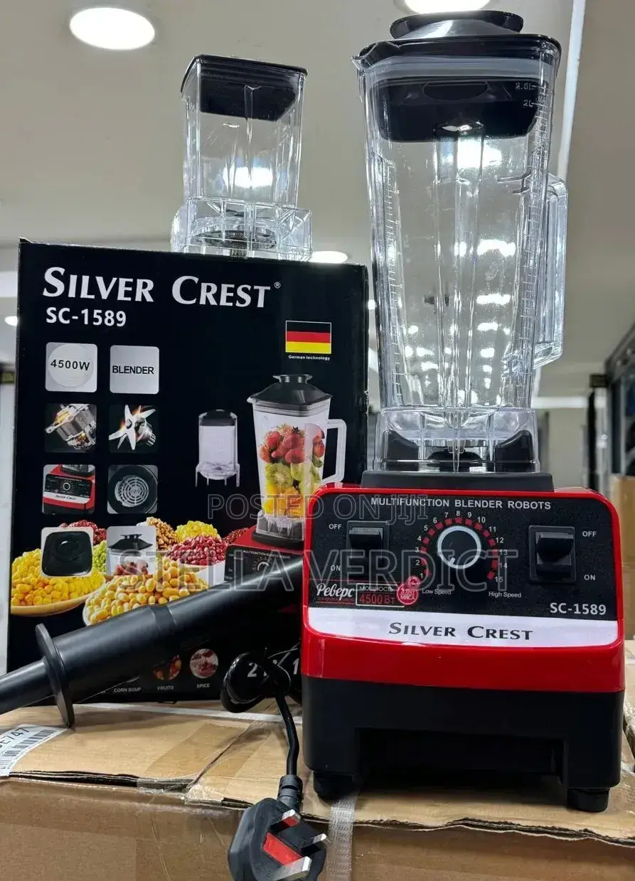 Silver Crest Commercial 2 in 1 Blenders