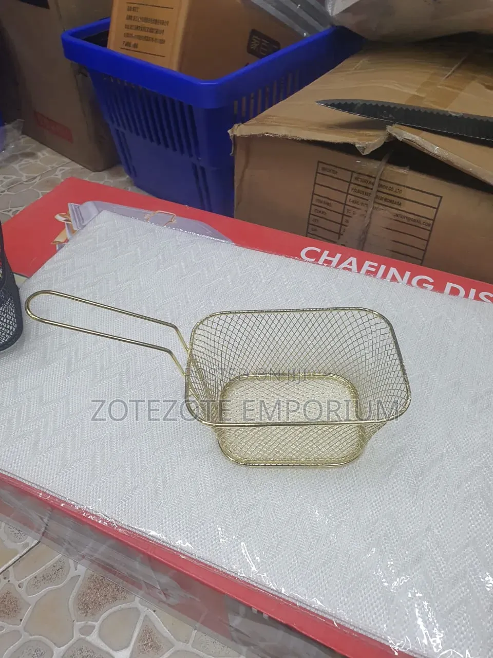 Stainless Steel Big Fries Basket