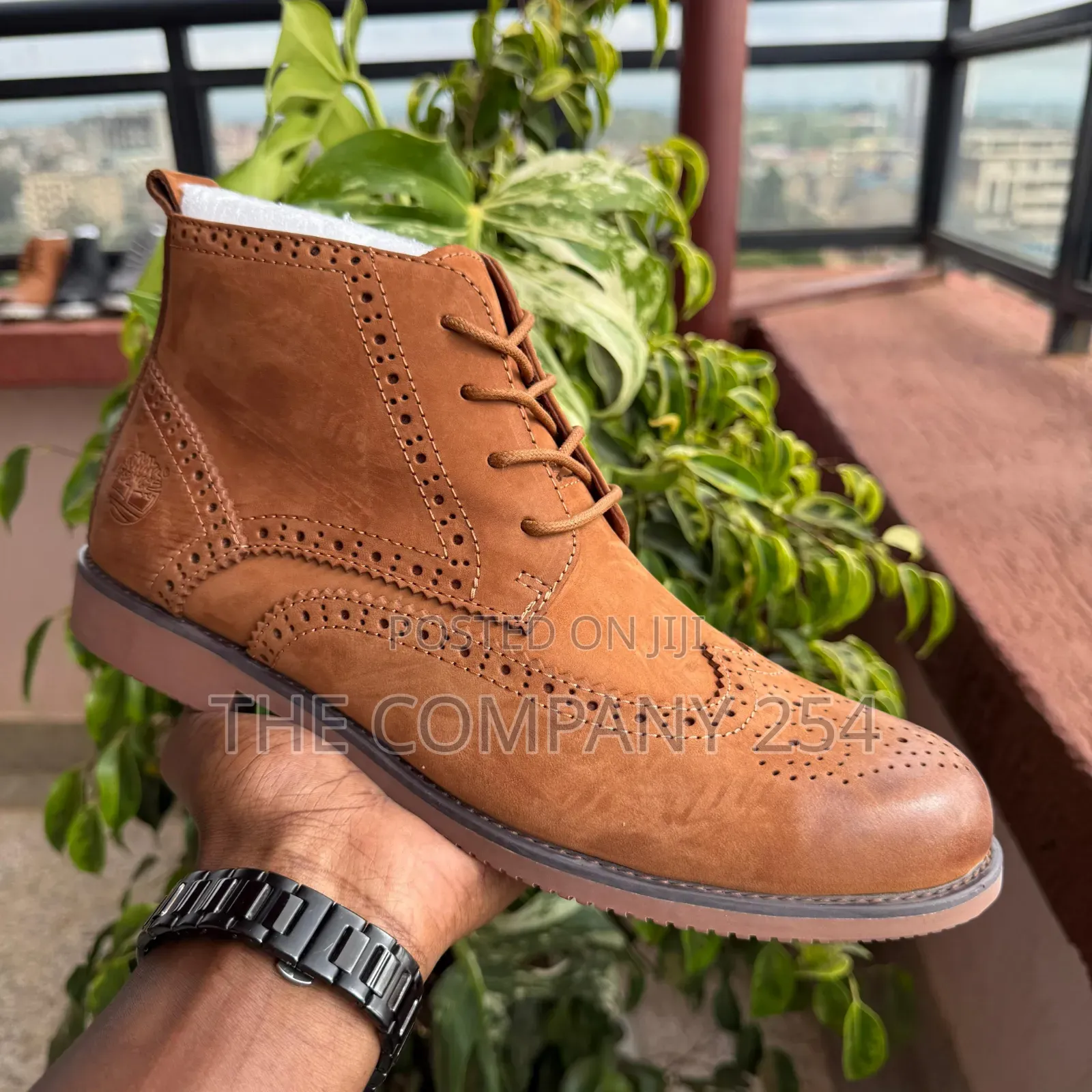 Quality Clarks Men Rubber Sole Leather Oxford Designer Boots Shoes