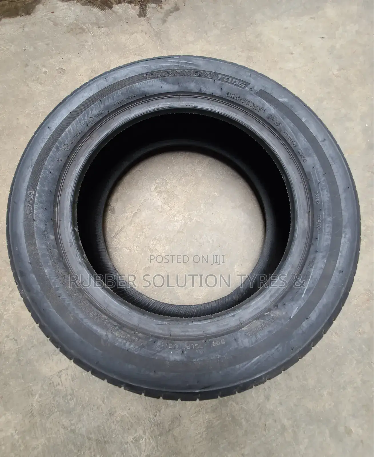225 /55 R17 Bridgestone Tyres 97w Turanza T005