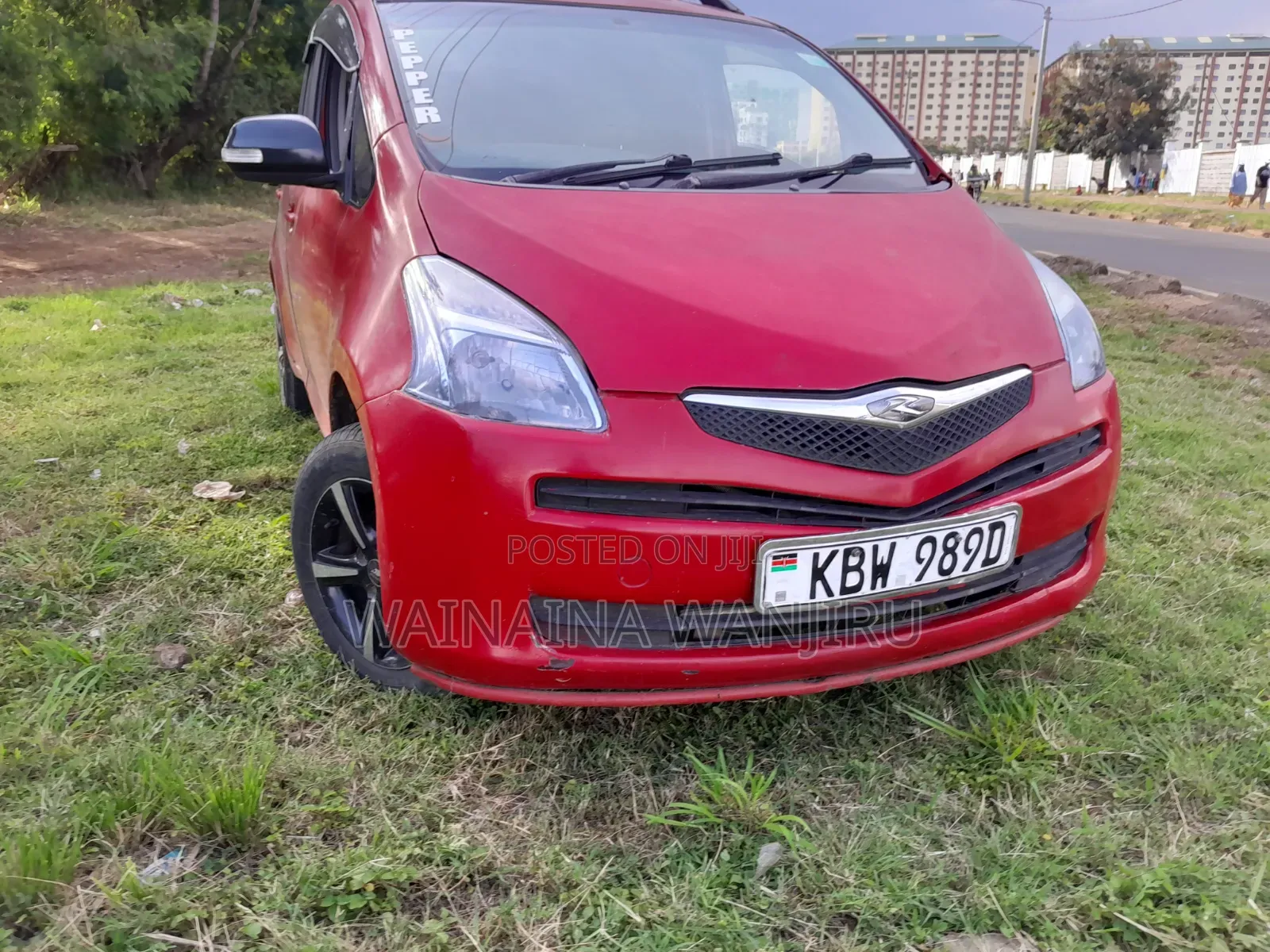 Toyota Ractis 2009 Red