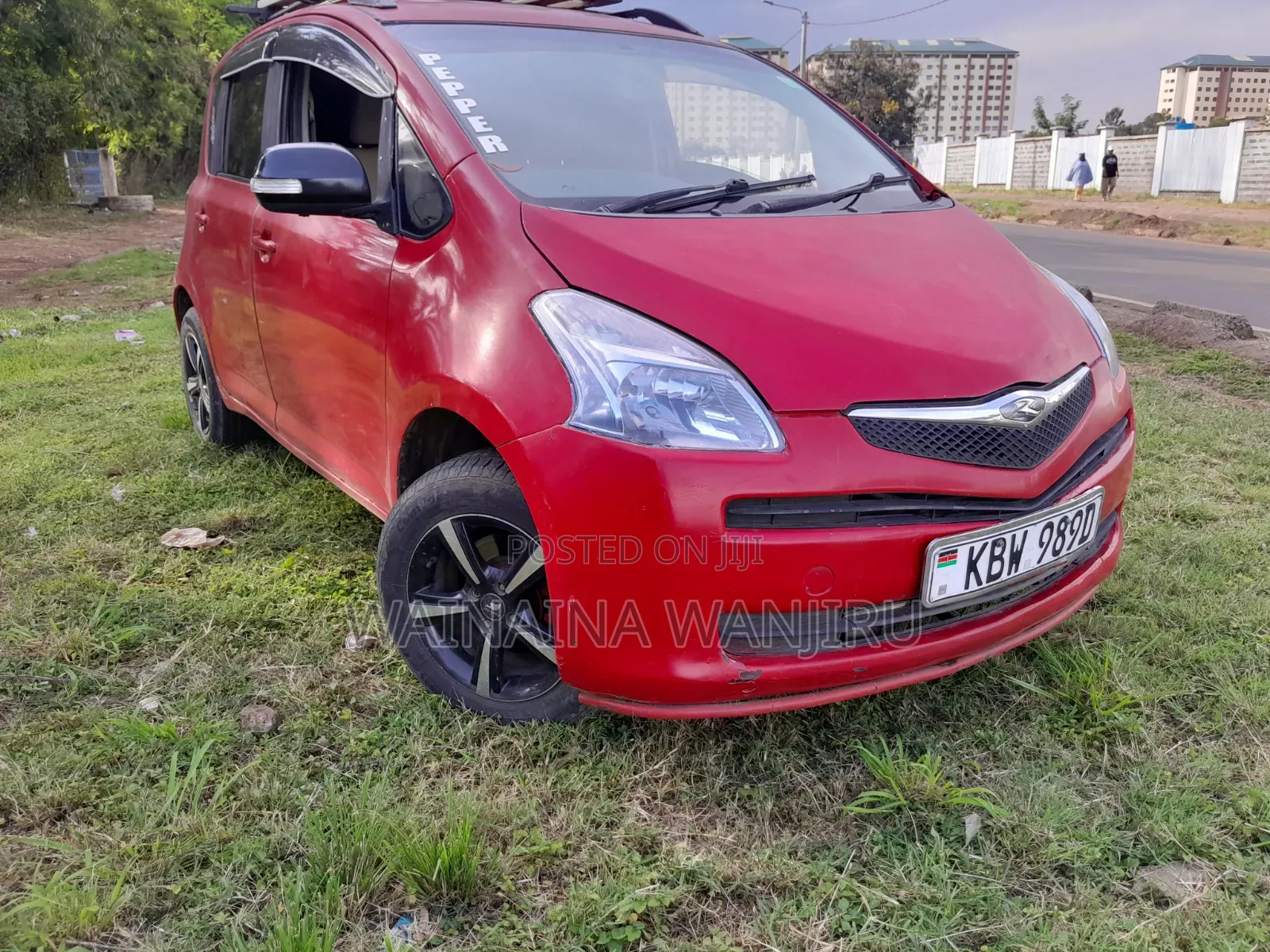 Toyota Ractis 2009 Red