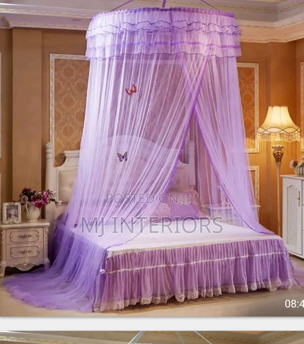 Premium Round Mosquito Net for King Queen Beds