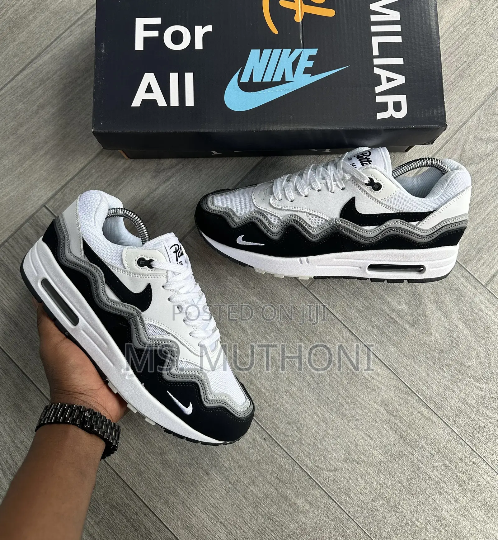 Green / Black *Airmax 1 Patta Sizes 40-45*