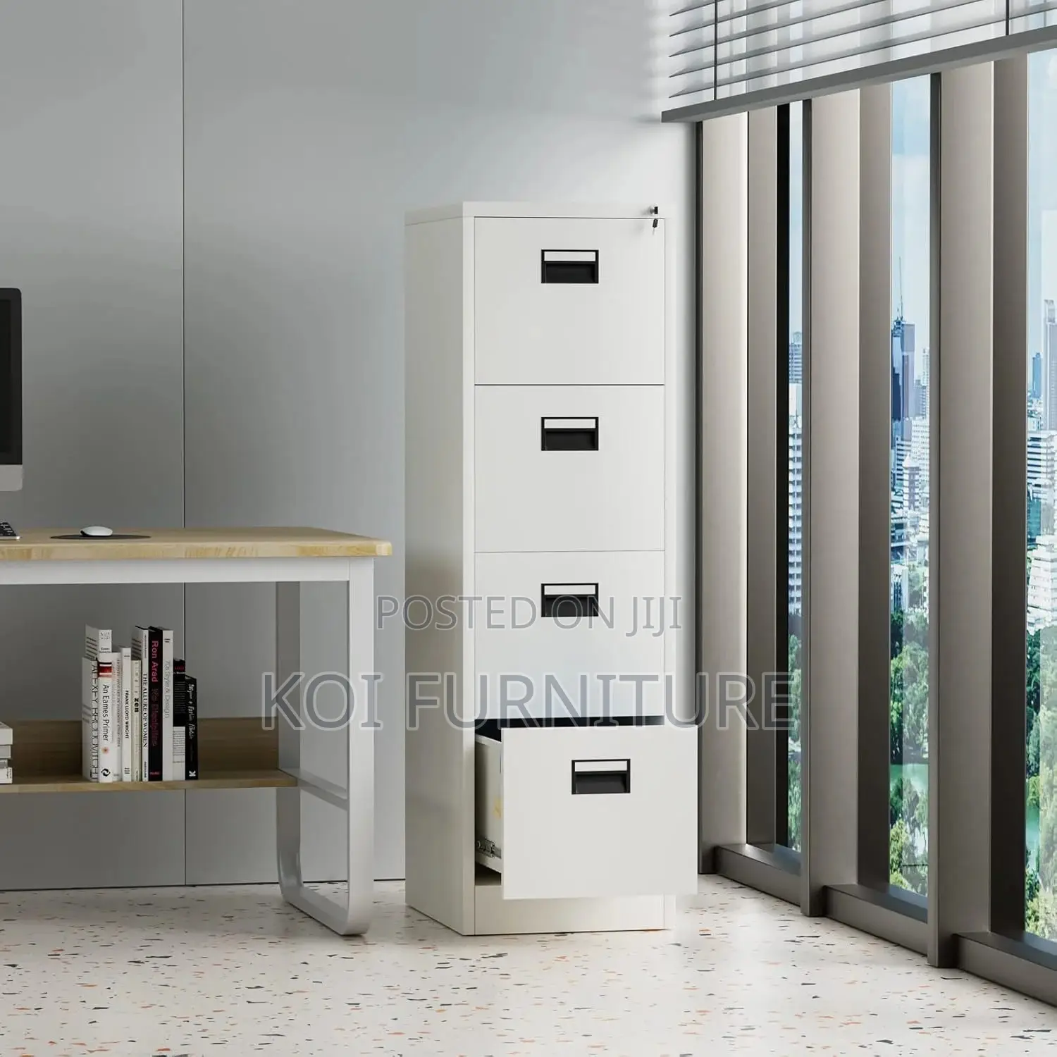 Office Cbainet;Four Drawered Office Cabinet