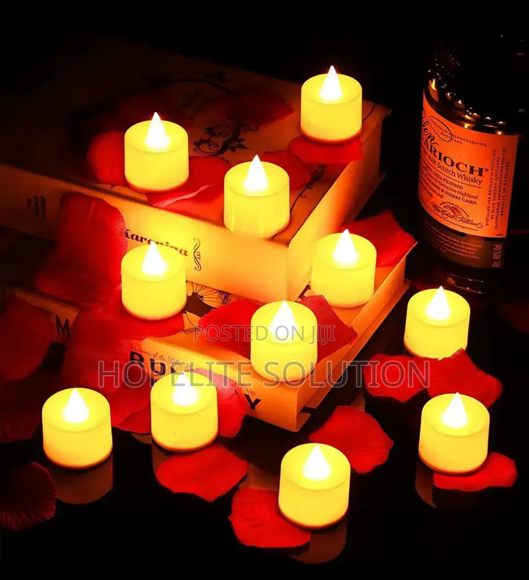 24 Pcs Led Tea Light Candles