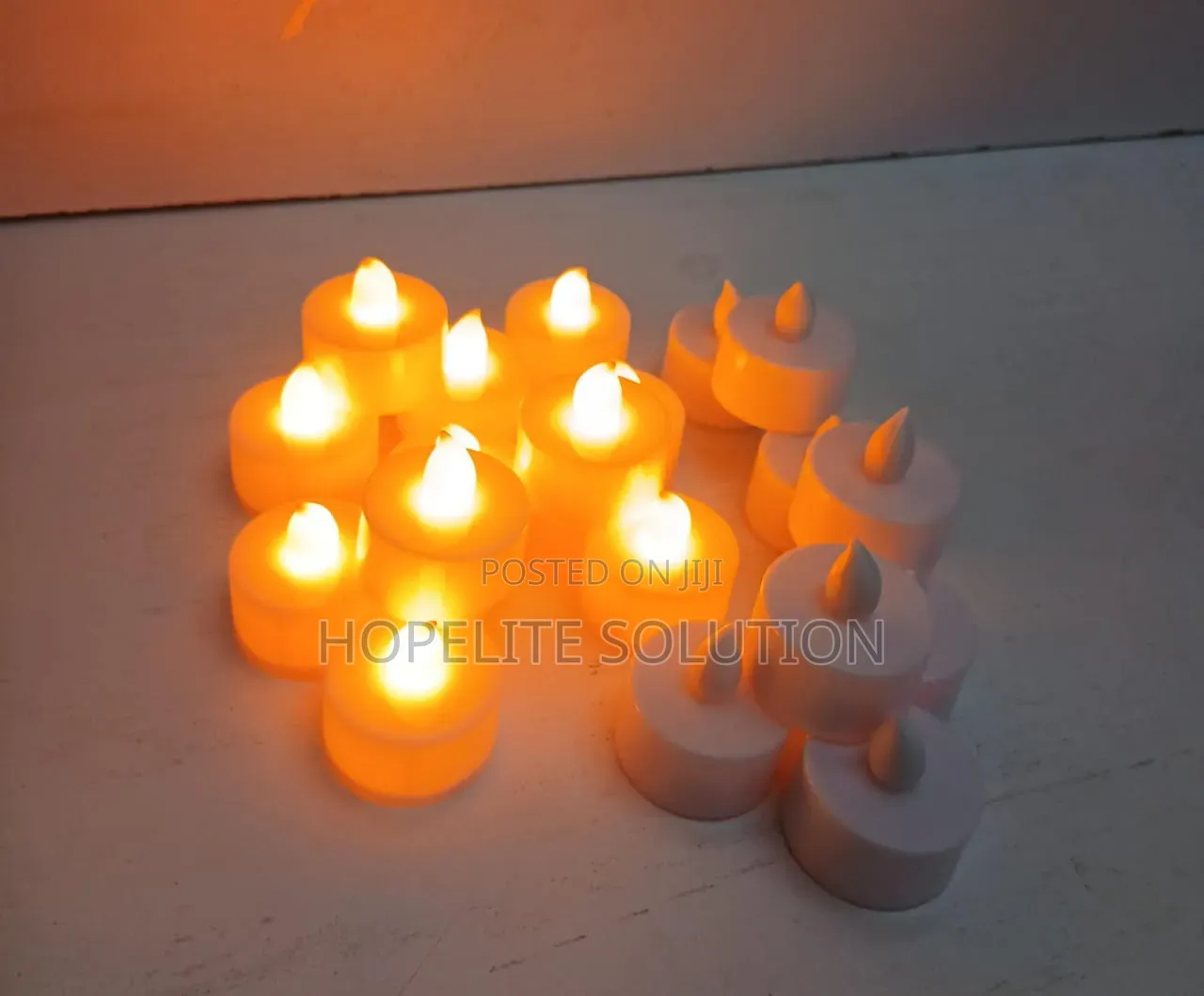 24 Pcs Led Tea Light Candles
