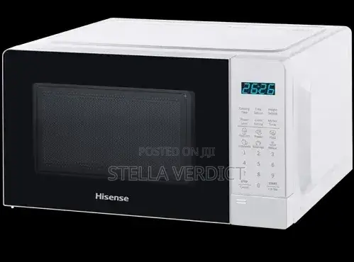 Hisense White Digital Microwave