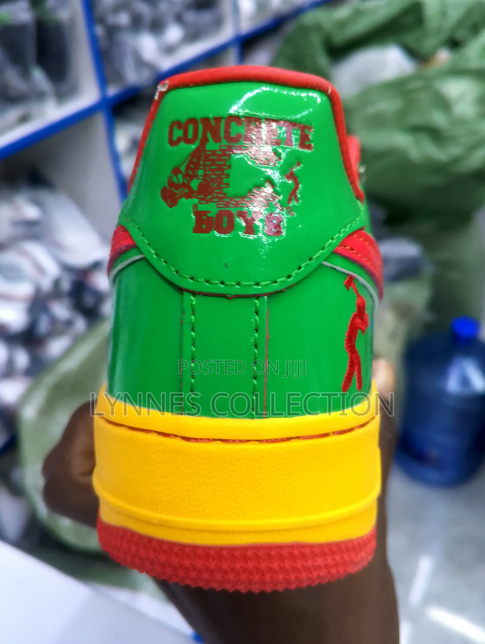 Nike Air Force 1 Concrete Boys Sneakers - Custom Streetwear Shoes