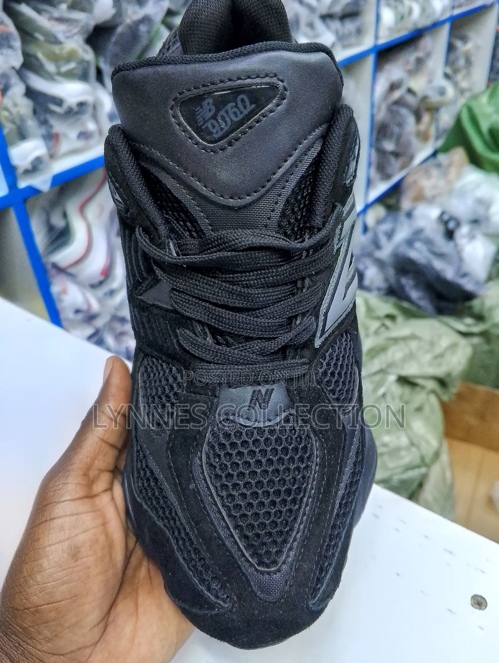 New Balance 9060 Black Sneakers - Premium Retro Streetwear Shoes