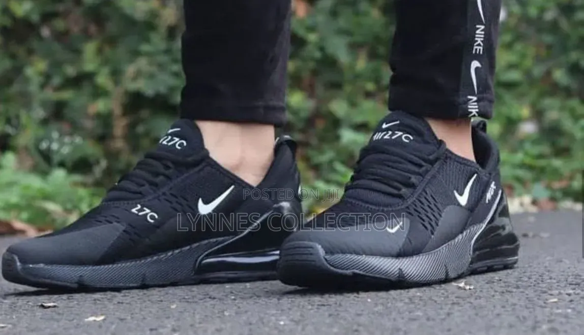 Nike Air Max 270 Black/White - Sport Streetwear Sneakers