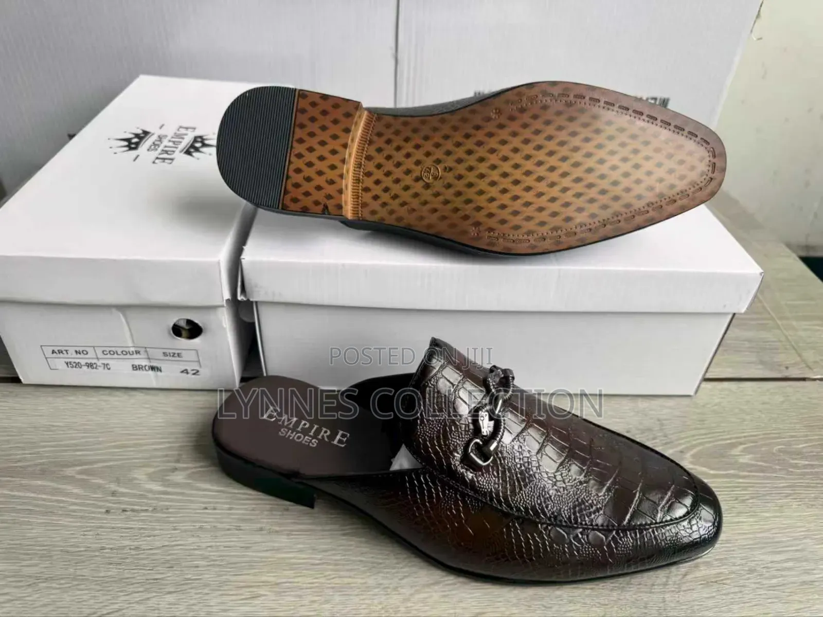 Men Leather Mules - Stylish Slip-on Casual Shoes