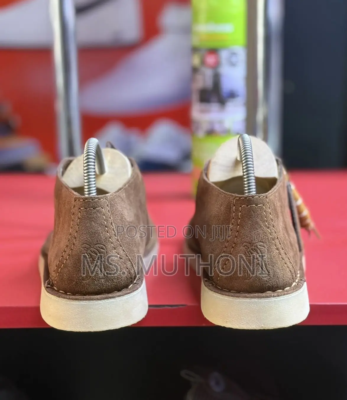 Suede Clark’S Bankrobber Brown /Gray Sizes 39—45