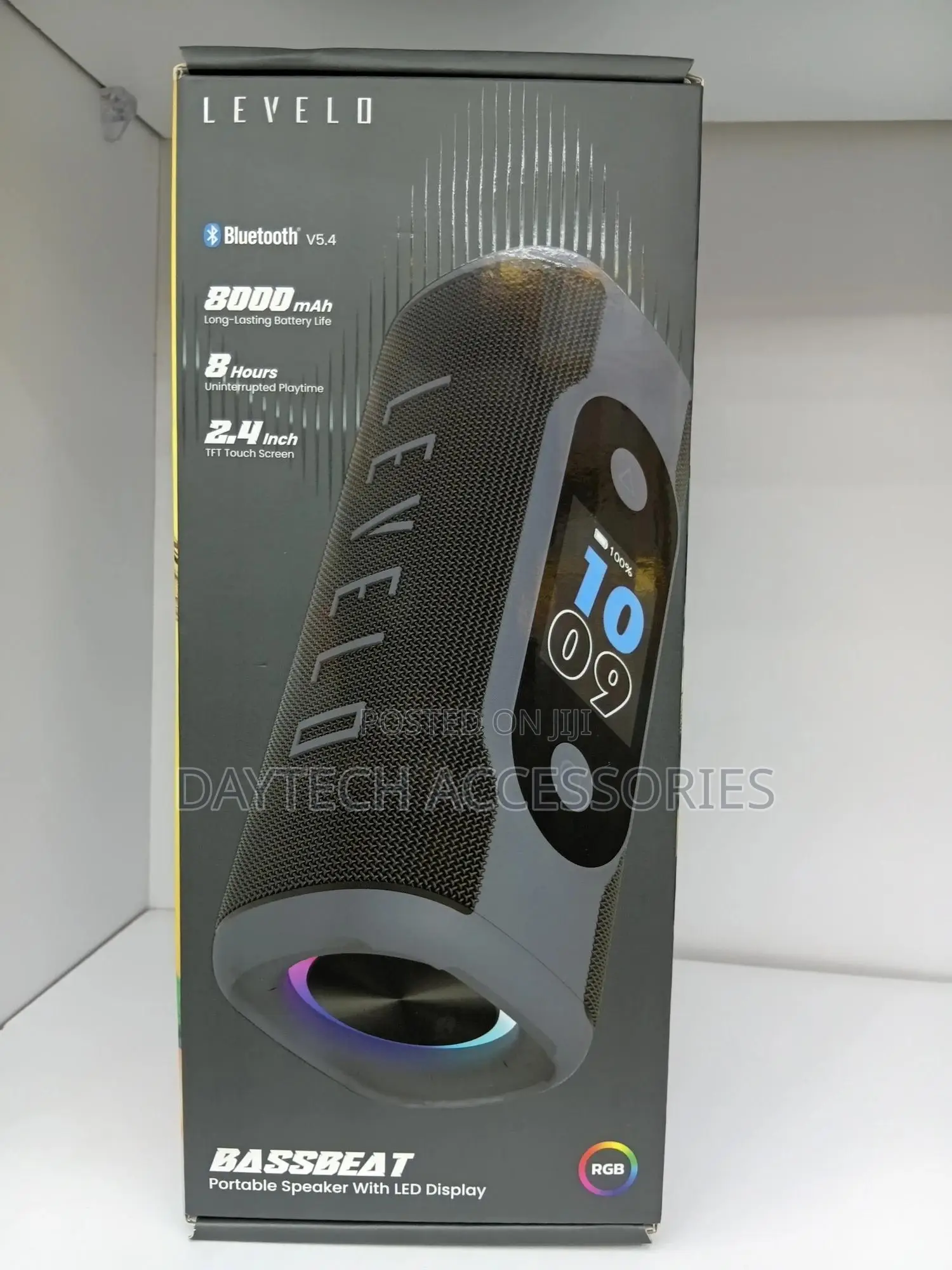 The Levelo Bassbeat Portable Speaker Has a Total Power Output of 30w