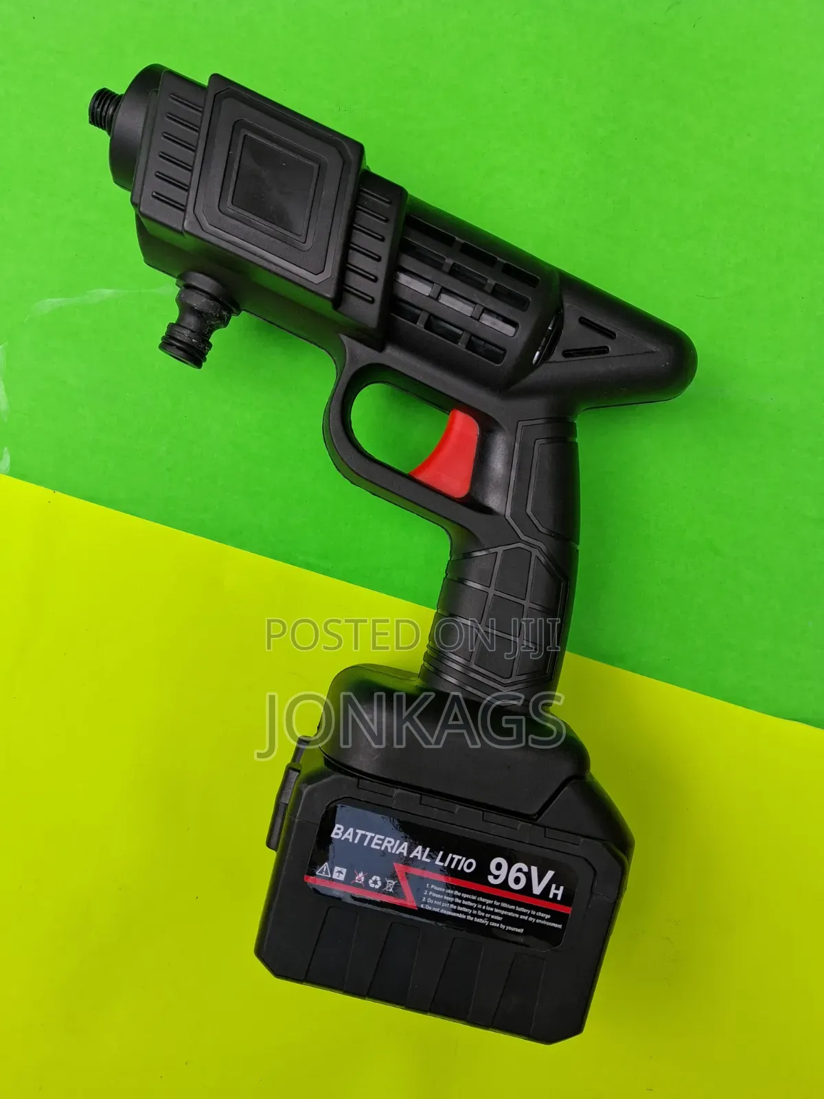 Portable Wireless Multifunctional High Pressure Car Washer Pumb 96v