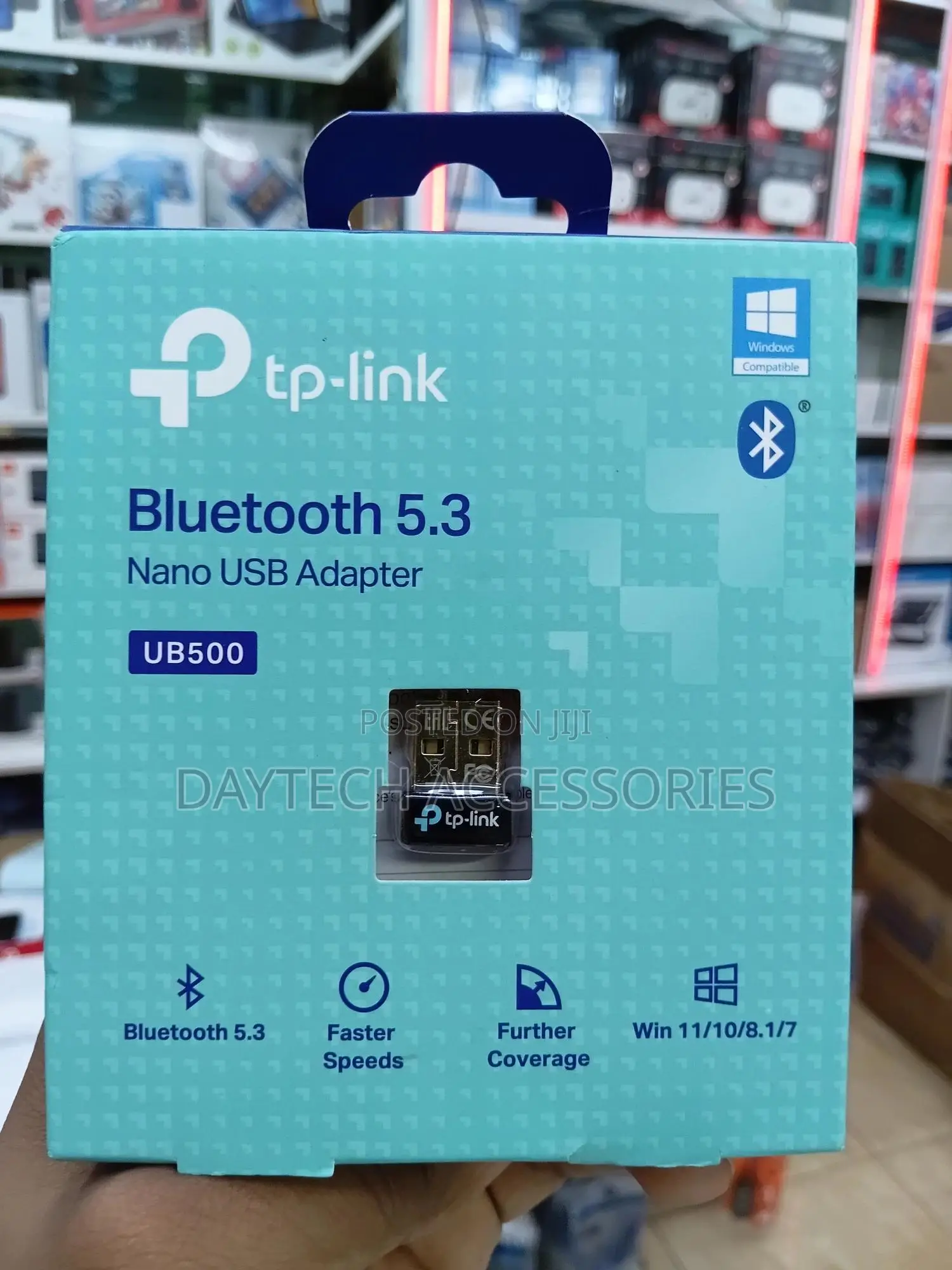 Tp-Link Ub500 Bluetooth Dongle 5.3 Nano Usb Adapter - Black