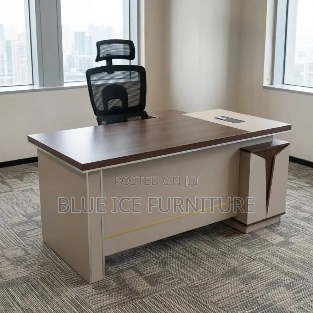 Executive Office Desk With Executive Office Chair